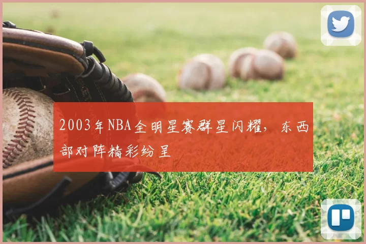 2003年NBA全明星赛群星闪耀，东西部对阵精彩纷呈