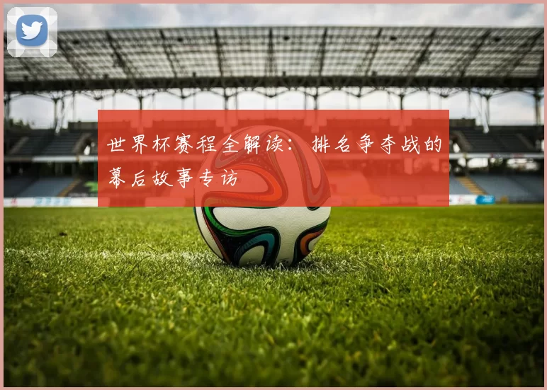 世界杯赛程全解读：排名争夺战的幕后故事专访