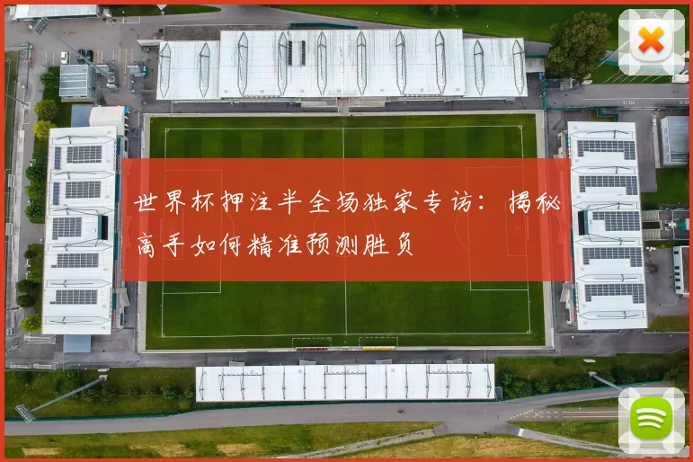 世界杯押注半全场独家专访:揭秘高手如何精准预测胜负
