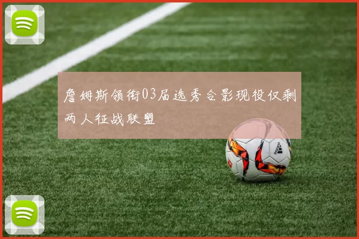 詹姆斯领衔03届选秀合影现役仅剩两人征战联盟