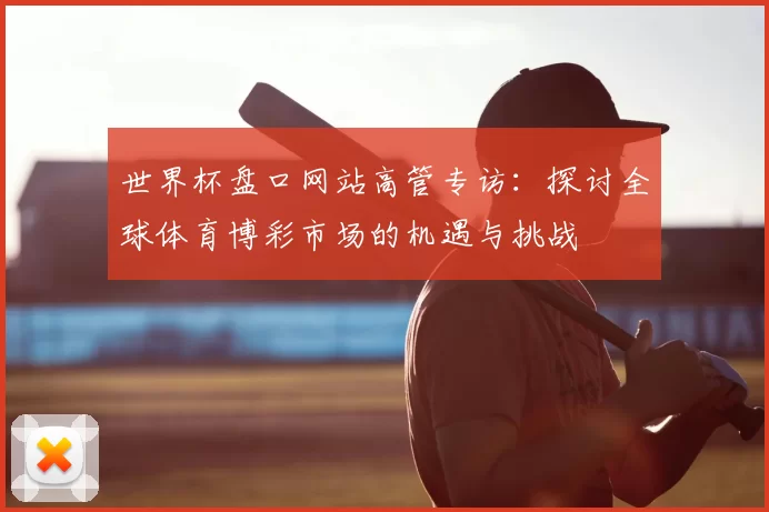 世界杯盘口网站高管专访:探讨全球体育博彩市场的机遇与挑战