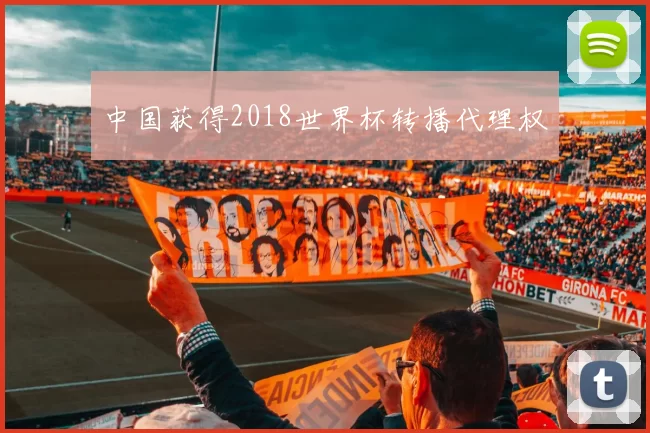 中国获得2018世界杯转播代理权